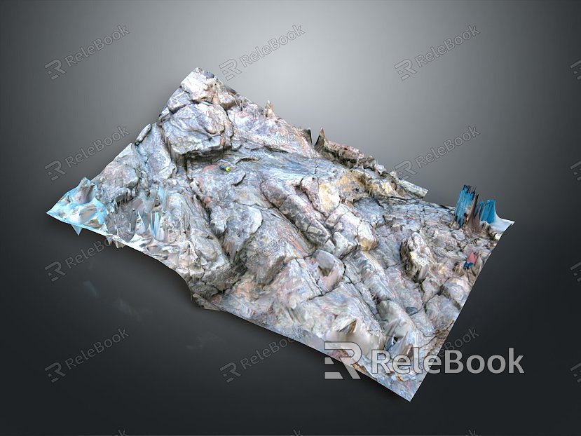 Stone Rock Stone Stone Appreciation Stone Strange Stone Ore Realistic model