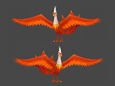 Modern Phoenix 3d model