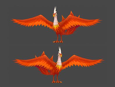 Modern Phoenix 3d model