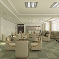 Reception Room Modern Leisure Room 3d model