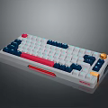 Keyboard Wireless Keyboard Computer Configuration Bluetooth Keyboard Gaming Keyboard Mechanical Keyboard Women's Keyboard 3d model