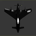 Sleek Blue Advanced Space Exploration Vehicle With American Star Logo And Propellers Design