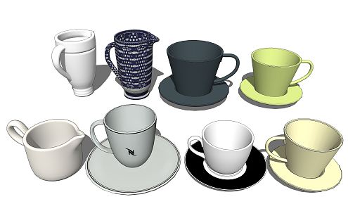 Modern Cup Coffee Cup 3d model