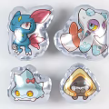 Inflatable Cartoon Character Toys With Transparent Casing And Colorful Animal Shapes