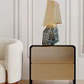 Modern table lamp table lamp floor lamp side table lamp 3d model