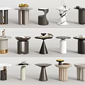 Modern round several sides several corners several combinations 3d model