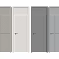 Modern Flush Doors With Multiple Colors And Wooden Texture Design