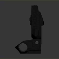 Infrared Steiner Laser Pistol Light Source Firearm Sight Firearm Device 3d model