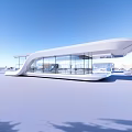 Boutique Guesthouse Buildings With Overall Layout Parking Area And Courtyard Planning