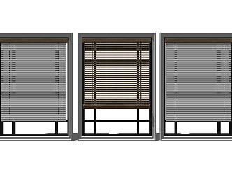 Modern venetian blinds 3d model