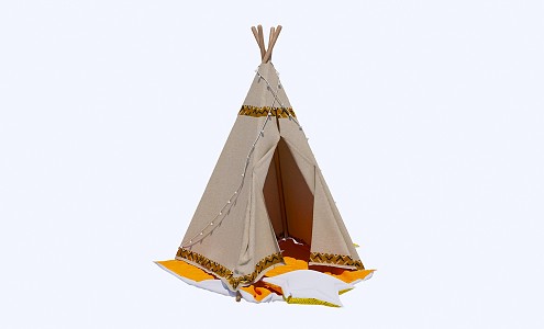 Children's tents Modern tents 3d model