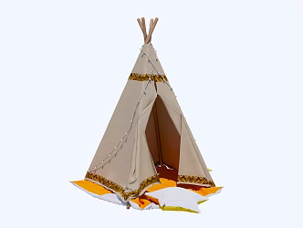 Children's tents Modern tents 3d model
