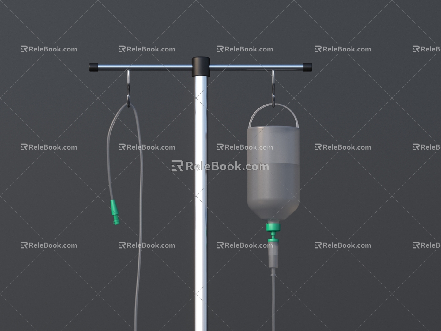 Infusion bag medical device 3D model model