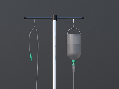 Infusion bag medical device 3D model model