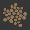 Coin Inspired Jewelry Collection With Shiny Metallic Coins And Classic Design Elements