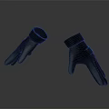 Artistic Gray Glove Sculptures Sculpted In Minimalist Style With Smooth Surface
