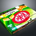 Delicious Japanese KitKat Melon Flavor Chocolate Snack Bar Green Packaging