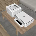 printer copier paper shredder 3d model