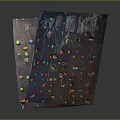 Rock Climbing Rock Climbing Wall Rock Block Rock Block Rock Specimen Boulder 3d model