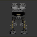 Mech Warrior Mech Soldier Machine Battlearm Mechanical Battlearm Machine Fighter Robot 3d model