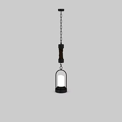 Restaurant simple chandelier 3d model Restaurant simple chandelier 3d model