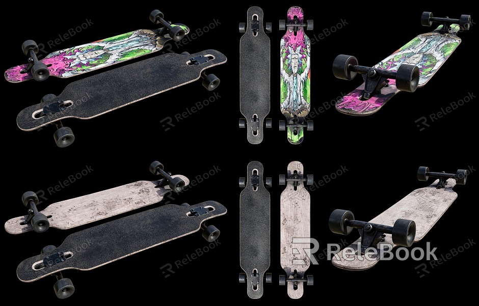 Children's Skateboard Fashion Brand Adult Skateboard Combination Minimalist Skateboard model