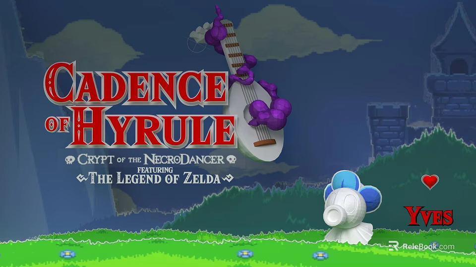 Cadence of Hyrule Game With Mythical Creatures and Zelda Characters 3d model 