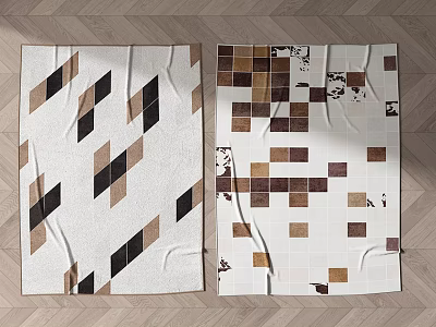 modern square carpet carpet 3d model modern square carpet carpet 3d model