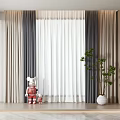 Curtains 3d model