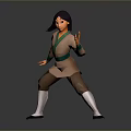 Characters Mulan Game Characters Game Characters Realistic Characters Cartoon Characters Hand-held 3d model
