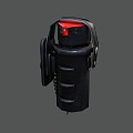 Police pepper spray weapon equipment Police pepper spray spray 3d model