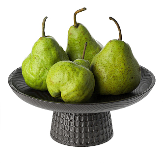 Modern Pear Food Fruit 3d model