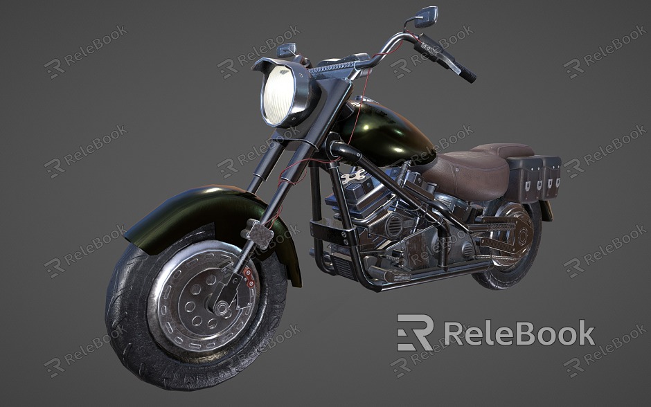 Harley motorcycle two-wheeled motorcycle model