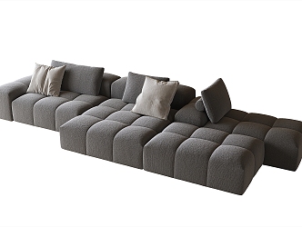 Modern Multiplayer Sofa 3d model