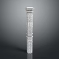 Columns Stone Columns Stone Columns Old Columns Roman Columns Roman Columns Classical Columns Greek Columns 3d model