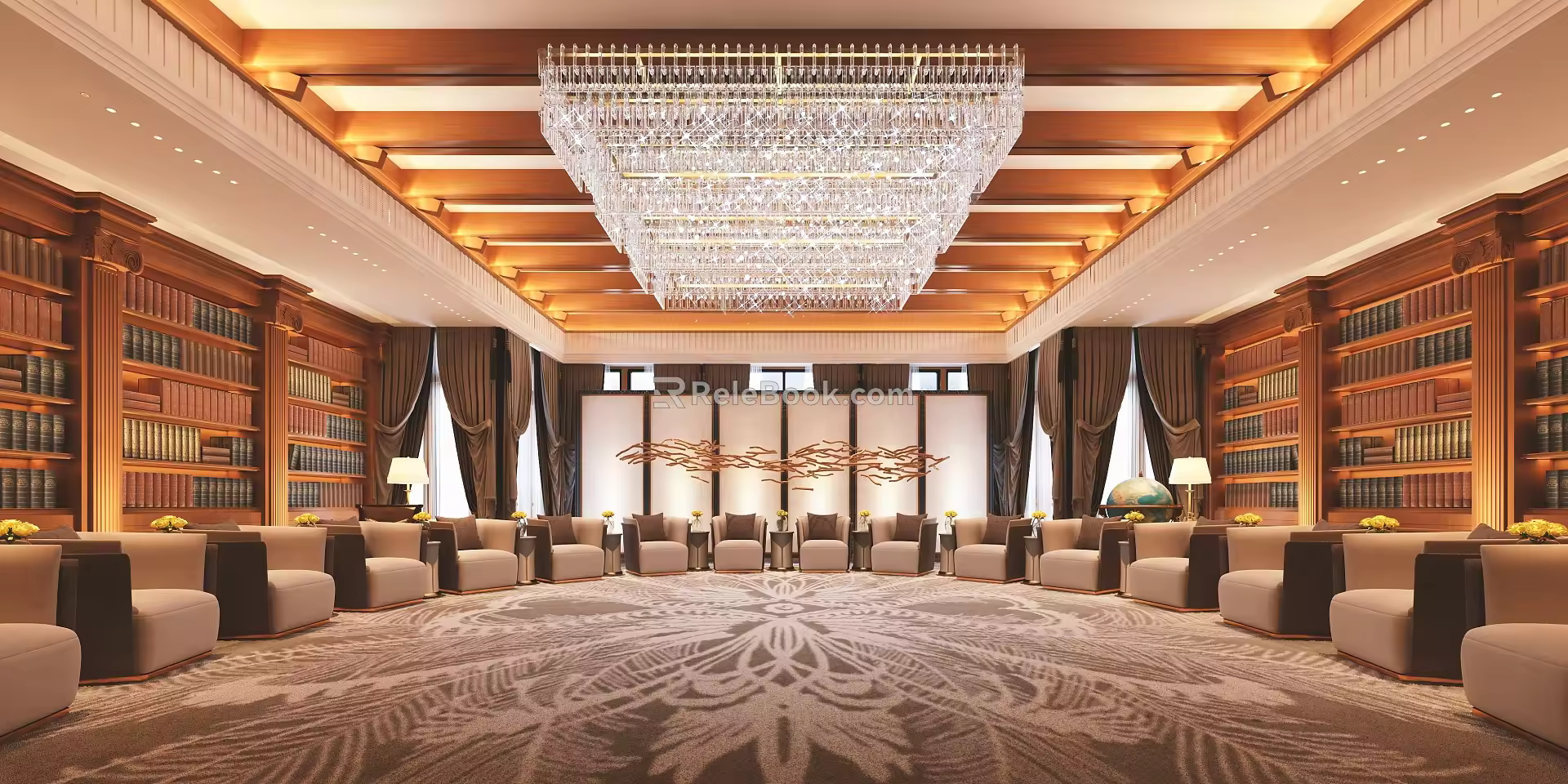 Reception Room 3d model