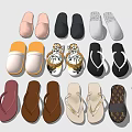 Different Styles of Home Shoes in Various Colors for Daily Comfortable Wear