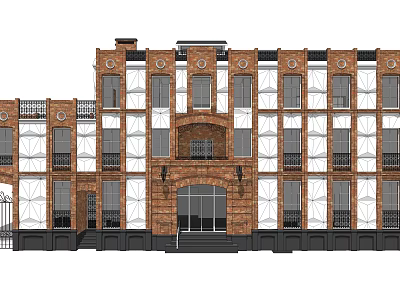 modern office building office building 3d model modern office building office building 3d model