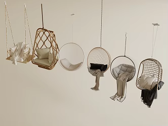Modern Hanging Chair Swing Chair 3d model