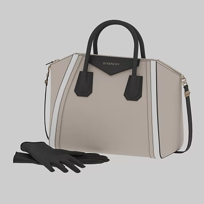 Modern Bag Clothes Clothing Wear Luxury Overcoat Long Sleeve 3d model