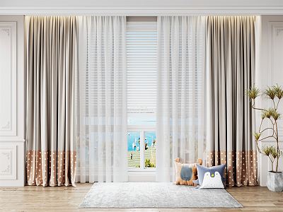 Modern Curtains model