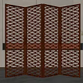Screen partition 3d model
