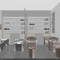 Modern Kids Friendly Hair Salon Interior With Stylish Chairs And Green Plants