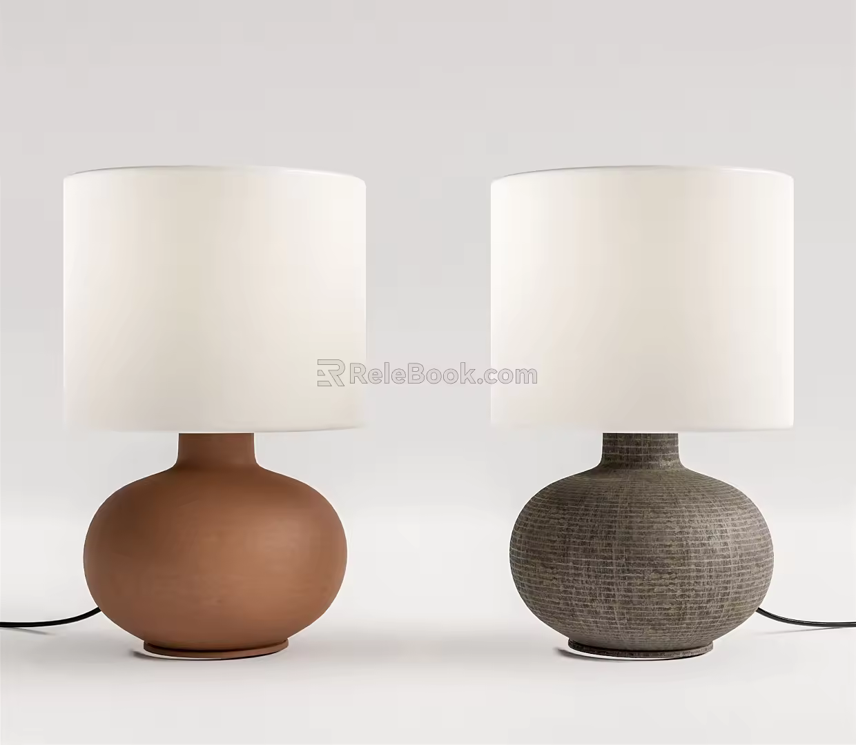 Modern table lamp 3d model