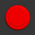 Red Push Button Switch Hardware Tool With Round Shape And Durable Construction For Industrial Use