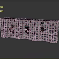 Multi story Apartment Building With Long Structure Multiple Units Beige Exterior Windows And Balconies