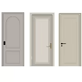 Hinged Doors With Various Modern Designs In White And Light Gray For Home Interiors
