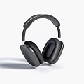 Black Over Ear Wireless Headphones With Comfortable Soft Earpads And Modern Design