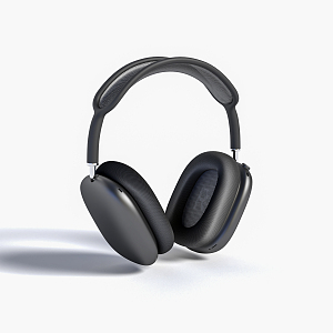 Modern headphones 3d model