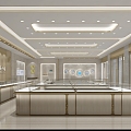 Fourth Generation Jewelry Store on Saturday 3d model